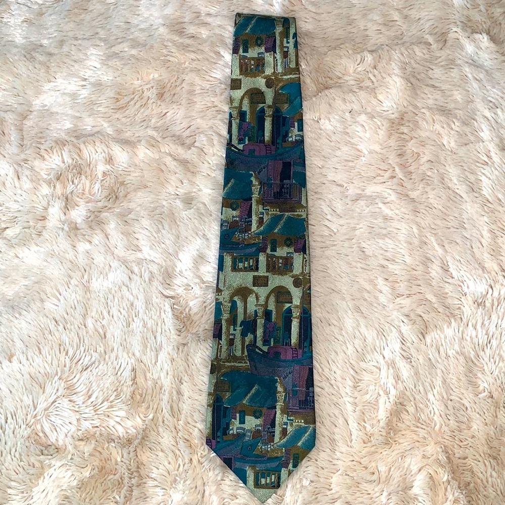 Vintage silk tie